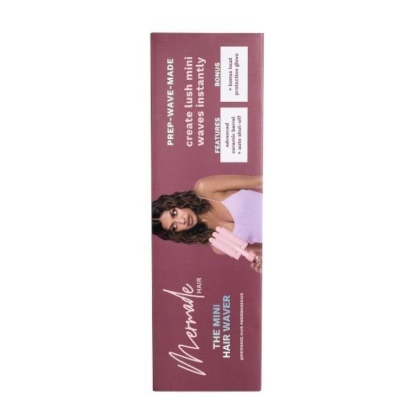 Mini Waver 25mm Pink by Mermade Hair