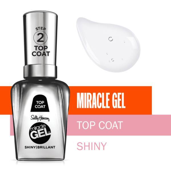 Sally Hansen Miracle Gel Nail Polish - Shiny Top Coat