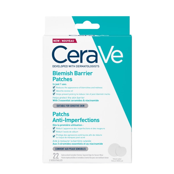 Cerave Blemish Barrier Patches 22 Pieces