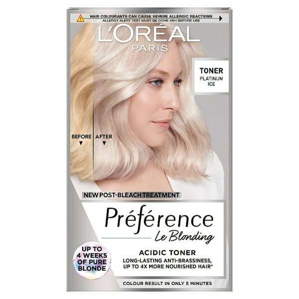 L'oreal Paris Preference Toner 01 Plat Ice Eng