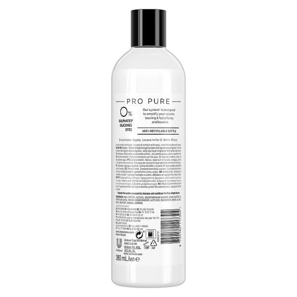 Tresemme Pro Pure Airlight Volume Conditioner 380Ml
