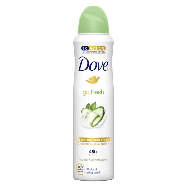 Dove Anti-perspirant Deodorant Aerosol cucumber 150ml