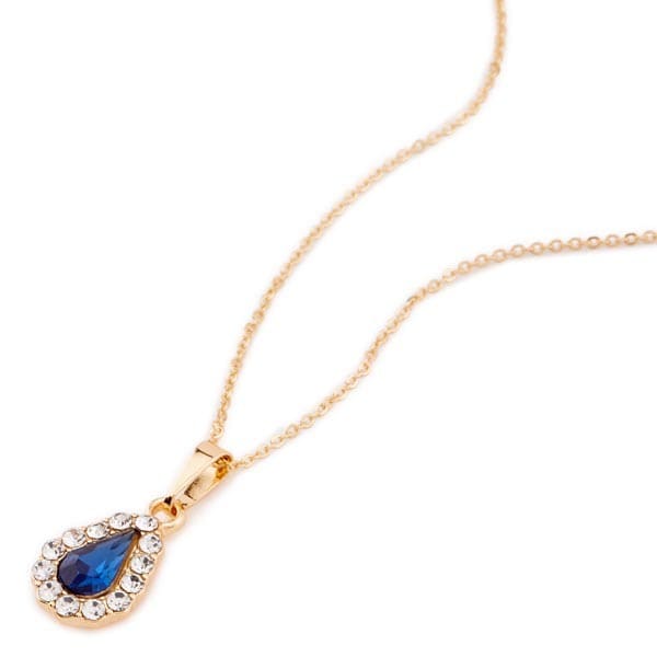 Superdrug Studio September Fashion Birthstone Necklace