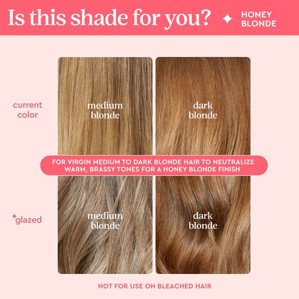 Glaze Supergloss Toning Conditioning GlossHoney Blonde 190ml