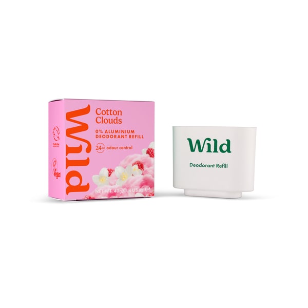 Wild Cotton Cloud Natural Deodorant Refill 40G