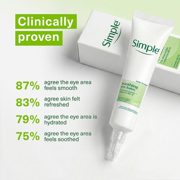 Simple Kind to Skin Eye Care Soothing Eye Balm 15 ml
