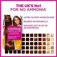 Casting Creme 515 Choc Truffle Brown Semi Permanent Hair Dye