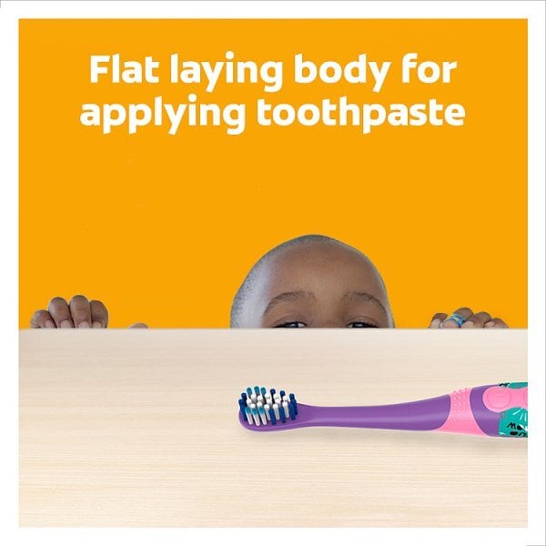 DNR Colgate Barbie Extra Soft Battery Kids Toothbrush