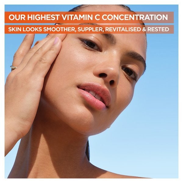 Garnier Night Serum, 10% Pure Vitamin C & Hyaluronic Acid