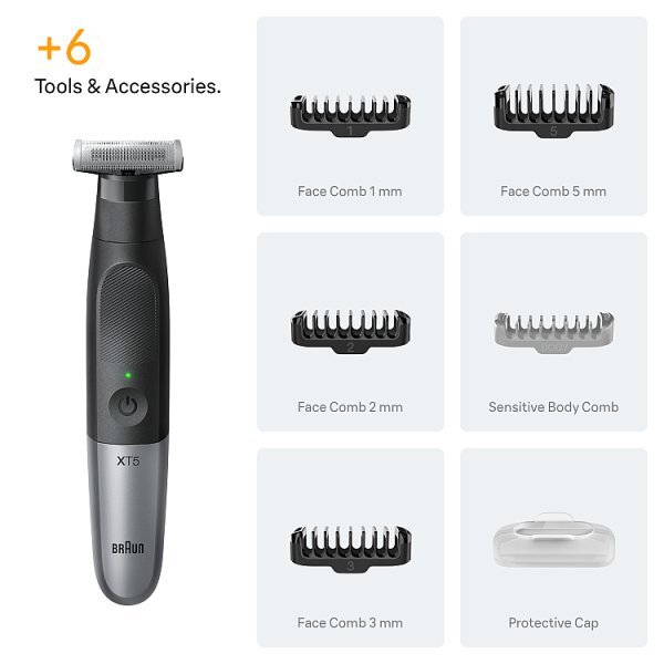 Braun Series Xt5 Beard Trimmer, Xt5100
