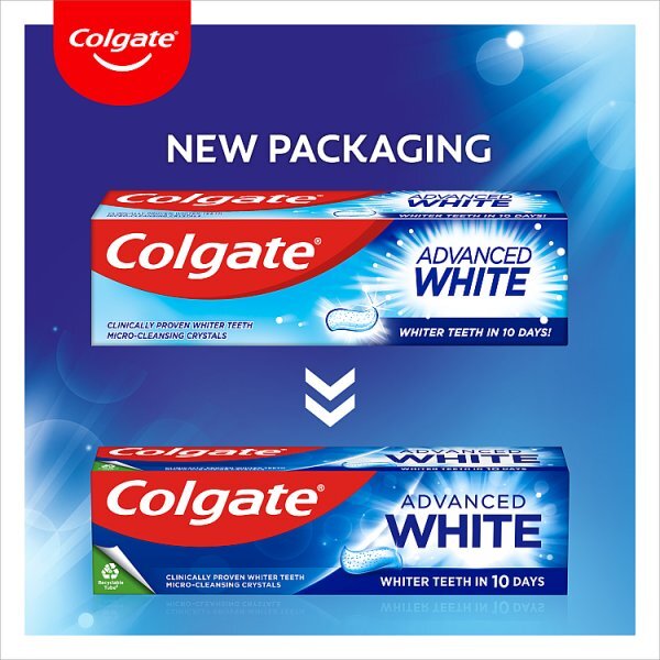 Colgate Advanced White Whitening Toothpaste 75ml