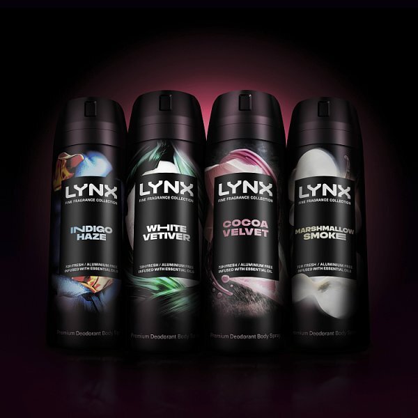 Lynx Fine Fragrance Collection Cocoa Velvet Premium Body Spray 150 ml