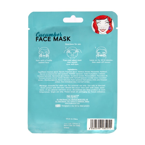 Disney Princess Ariel Sheet Mask