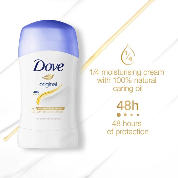 Dove Original Anti Perspirant Deodorant Stick 40ml