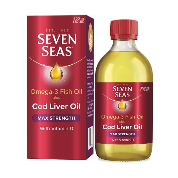 Seven Seas Cod Liver Oil Maximum Strength Liquid