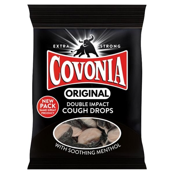 Covonia Original Cough Drops 50% Extra Free 77G