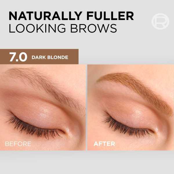 L'oreal Paris Brow Color Semi-Permanent Tint 7.0 Dark Blonde