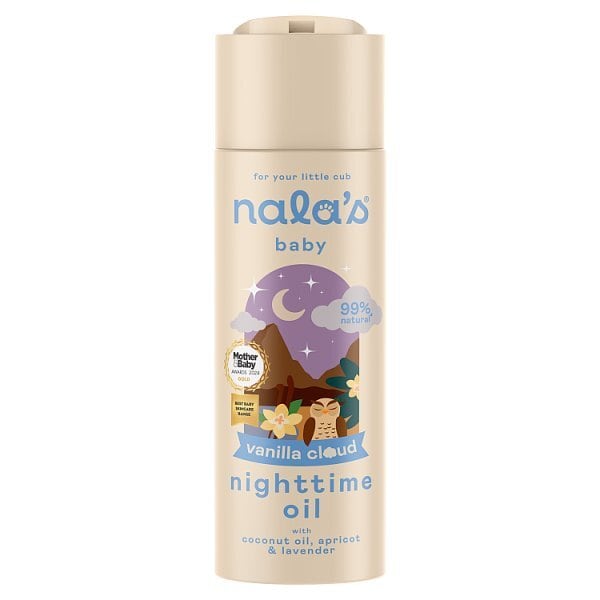 Nala's Baby Nighttime Oil Vanilla Cloud 200Ml