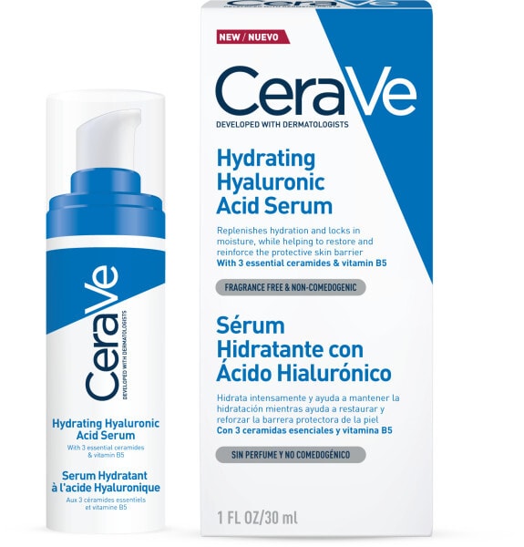 CeraVe Hydrating Hyaluronic Acid Serum with Ceramides for All Skin Types 30ml