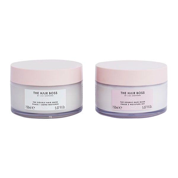 The Hair Boss The Double Mask  2 x 150ml