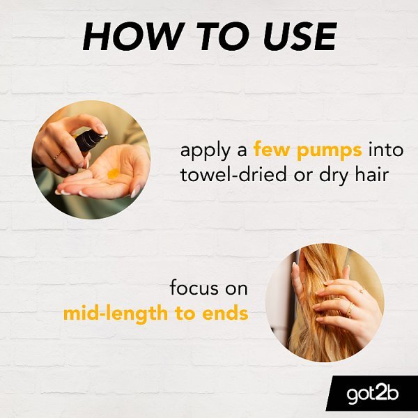 got2b Oil-Licious Tame & Shine Styling Oil 50ml