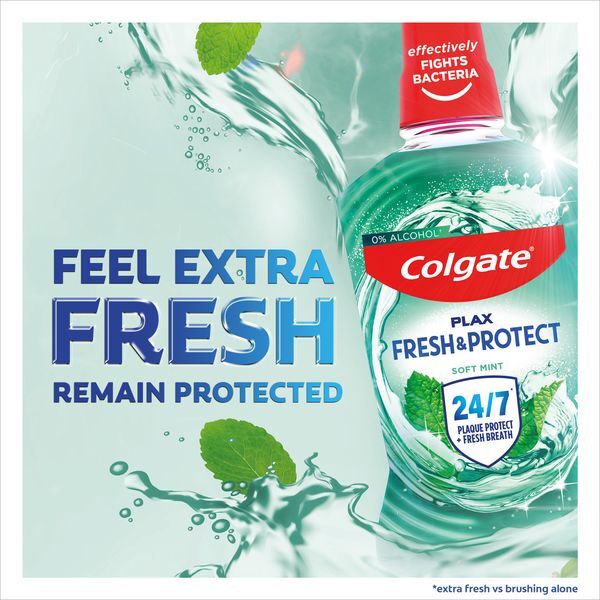 Colgate Plax Soft Mint Mouthwash 500ml