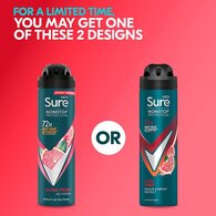 Sure Mens Anti-Perspirant Aerosol Ultra Fresh Nonstop 150ml