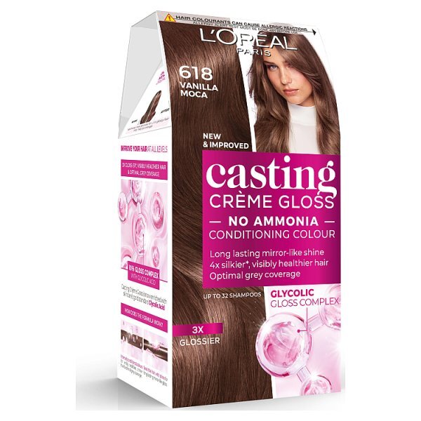 L'Oréal Casting Crème Gloss 618 Vanilla Mocha Hair Dye