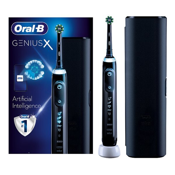 Oral-B Genius X Black Electric Toothbrush Designed By Braun&nbsp;