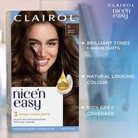 Clairol Nice'n Easy Hair Dye 6W Light Mocha Brown