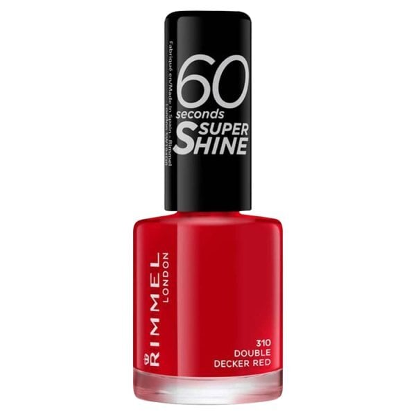 Rimmel Nail Polish 60 Second Double Decker Red 8ml