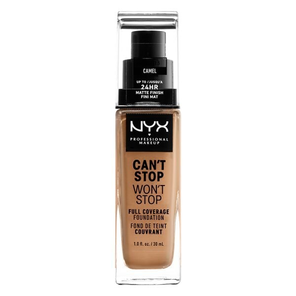 NYX Professional Makeup Cant Stop Foundation Camel