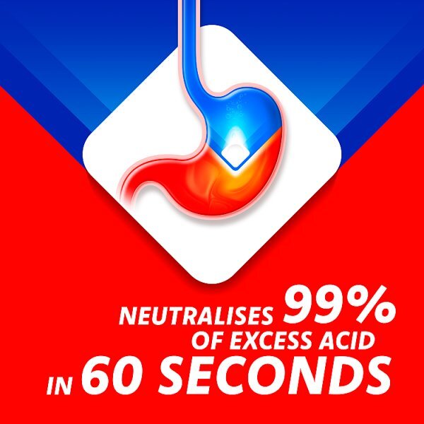 Rennie Orange Heartburn & Indigestion Relief 24 Tablets