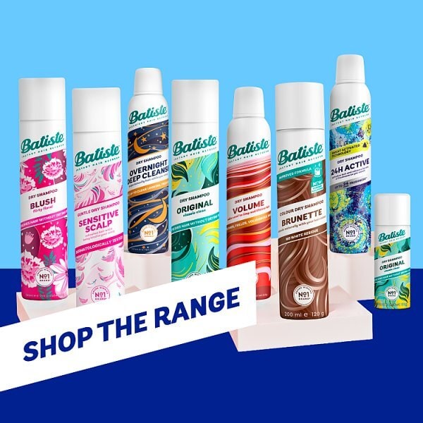Batiste 24H Active Dry Shampoo Sweat Activated Technology