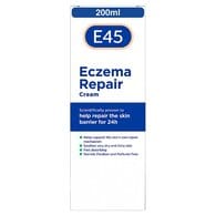 DNR E45 Dermatological Eczema Repair Emollient Cream 200ml