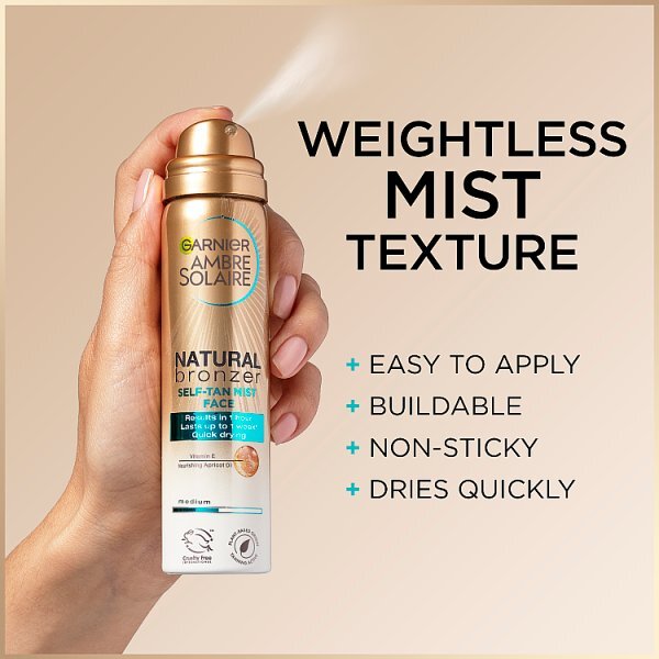 Ambre Solaire No Streaks Bronzer Intense Face Mist 75ml