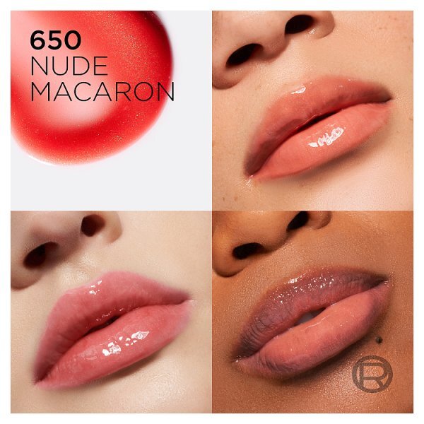 L'Oréal Paris Lip Oil, Plump Ambition with Hyaluronic Acid & Tripeptides, 650, 5ml