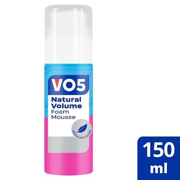 VO5 Natural Volume Foam Mousse 250ml