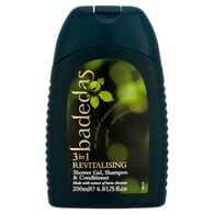 Badedas Revitalising Shower Gel, Shampoo & Conditioner 200ml