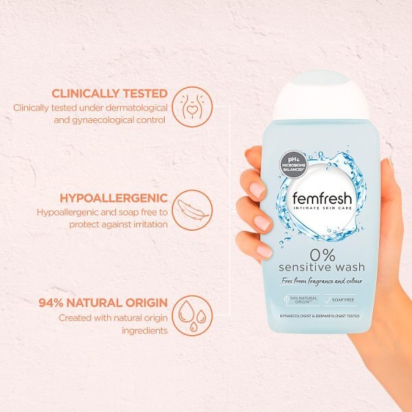 Femfresh Sensitive Skin Intimate Wash 250ml