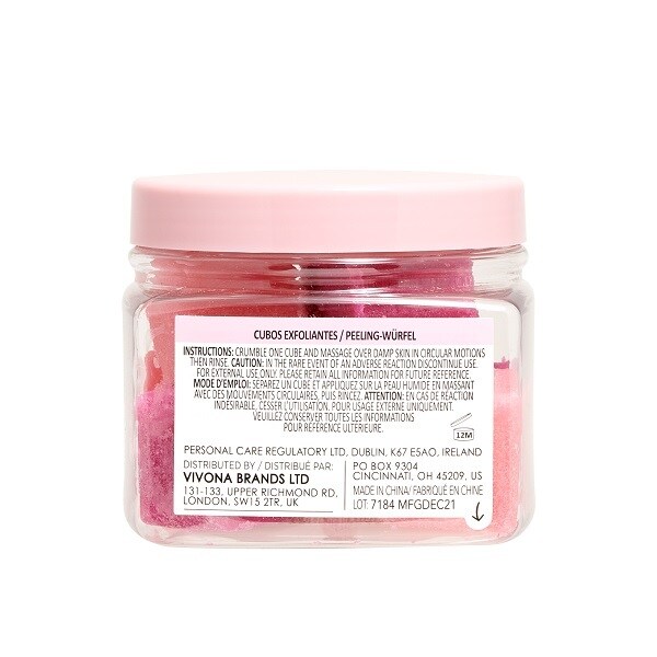 Sunday Rain Rose Exfoliating Cubes