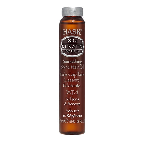 HASK Keratin Protein Smoothing Shine Hair Oil 18ml