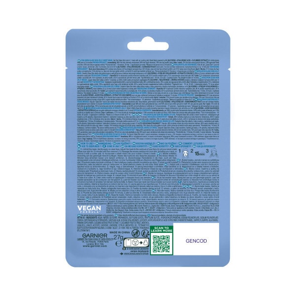 Garnier Hyaluron+ Glass Skin Jelly Face Mask