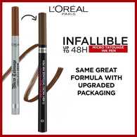 L'Oreal Paris Infallible Brows 48H Ink Pen 1.0 Ebony