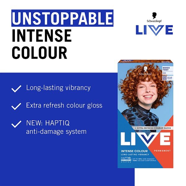 Schwarzkopf LIVE 030 Mango Twist Permanent Hair Dye
