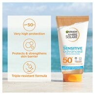 Garnier Ambre Solaire Sensitive Sun Cream SPF50+ 175ml