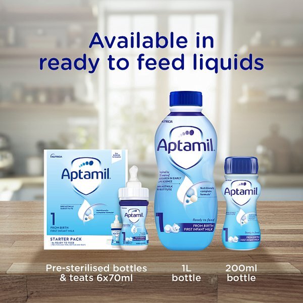 Aptamil 1 First Baby Milk Formula Powder from Birth 800g