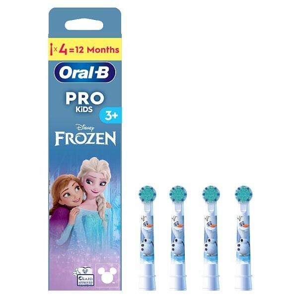 Oral-B Pro Kids Frozen Toothbrush Heads, 4 Counts