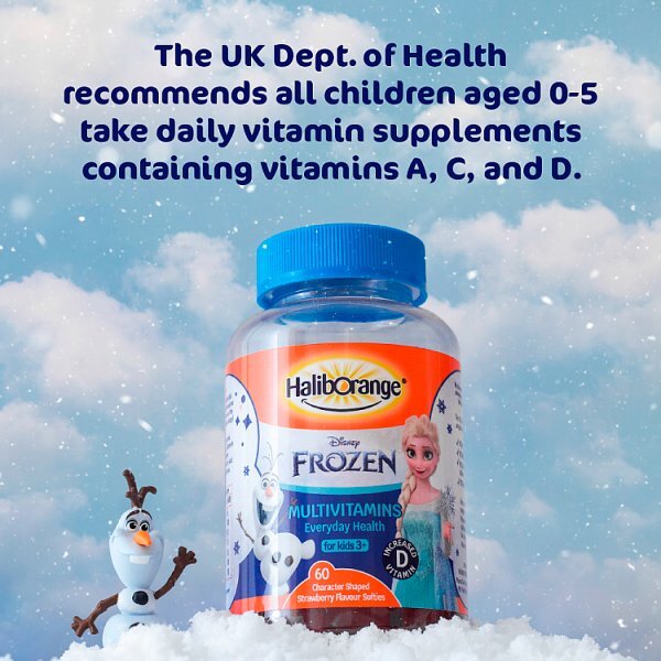 Haliborange Disney Frozen Multivit Strawberry Softies 60S