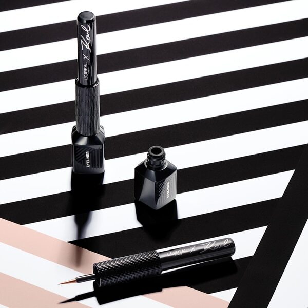 L'Oreal Paris X Karl Lagerfeld Eyeliner 11 Rock Blue Black